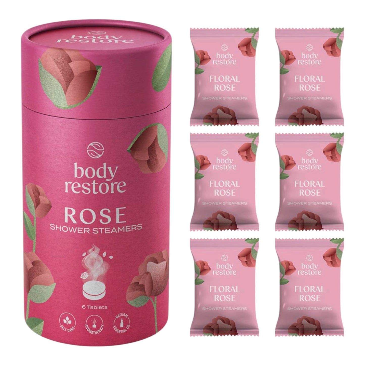 Body Restore Shower Steamers 6-Pack