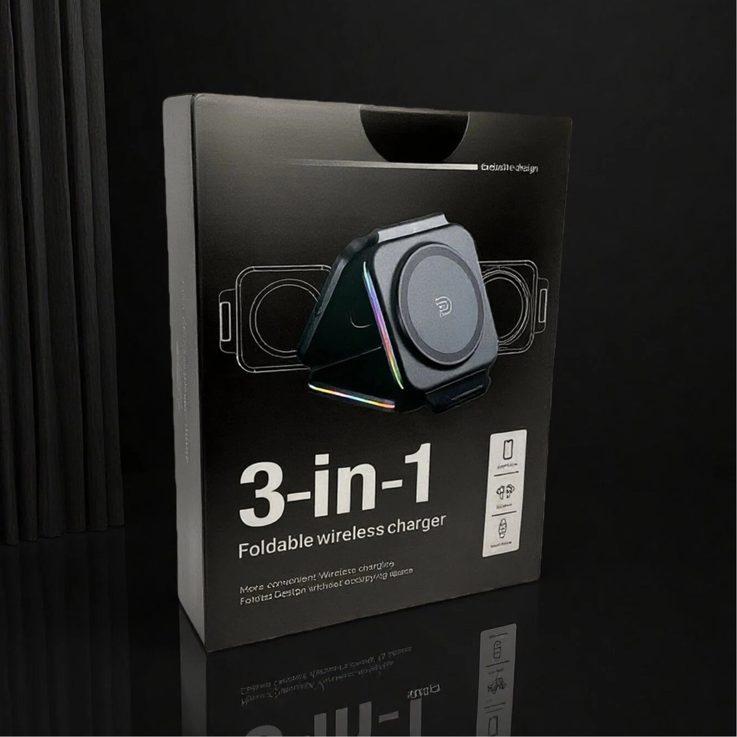 3-in-1 Foldable Wireless Charger