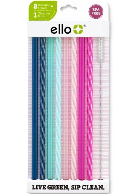 Ello 8-Pack Straws