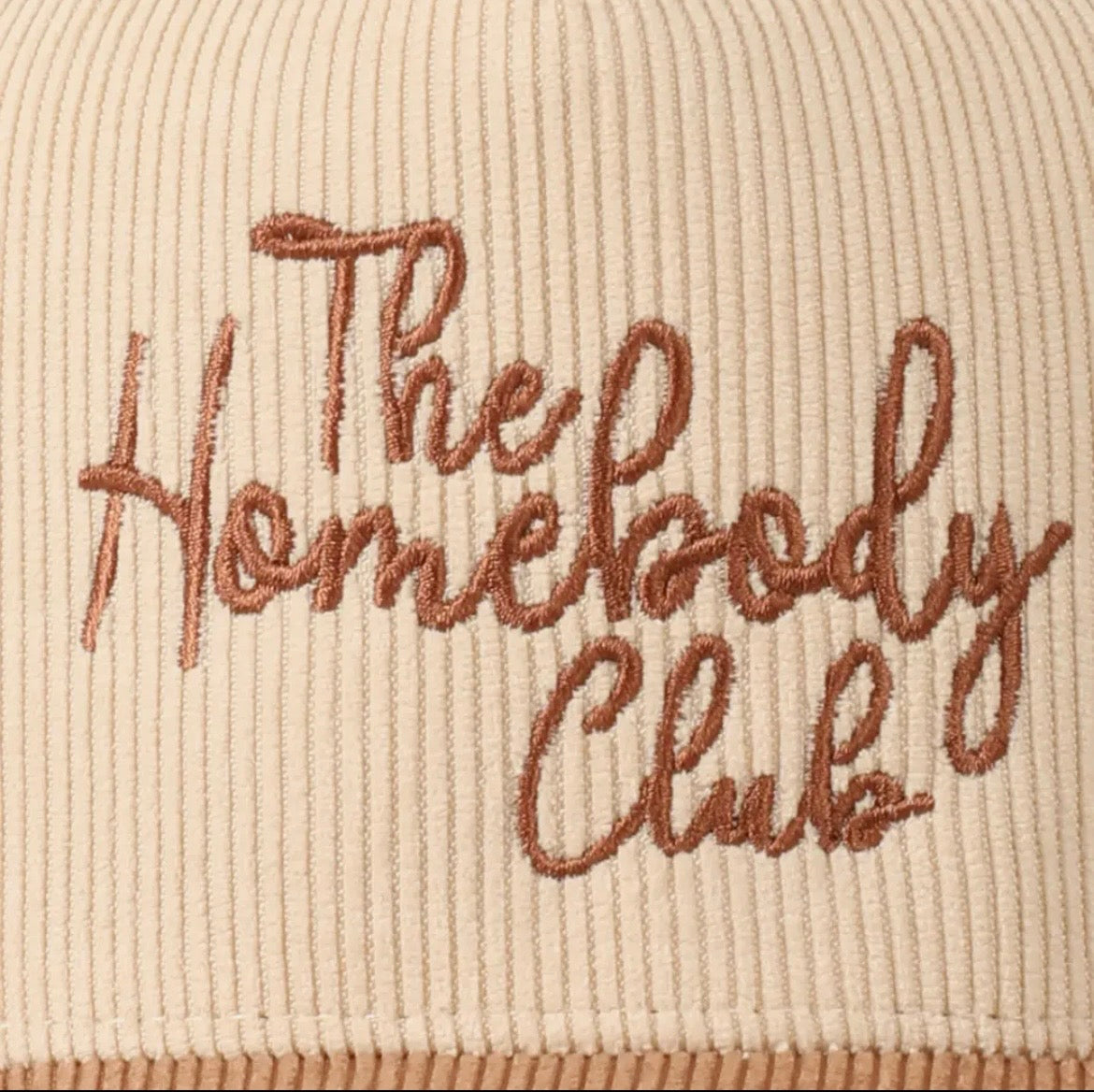 The Homebody Club Corduroy Hat