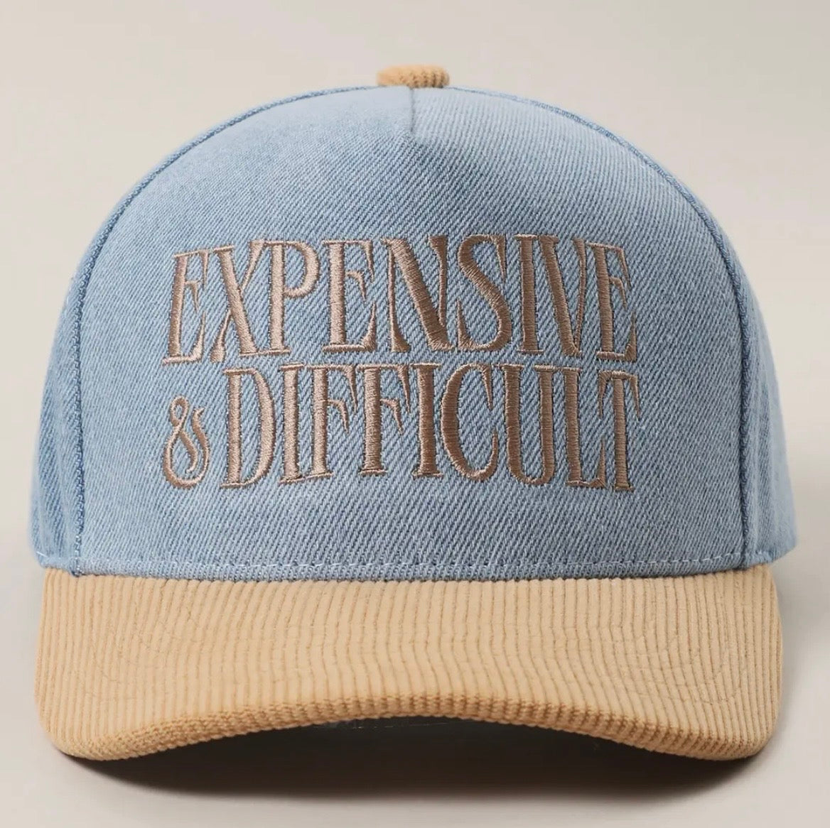Expensive & Difficult Denim Hat