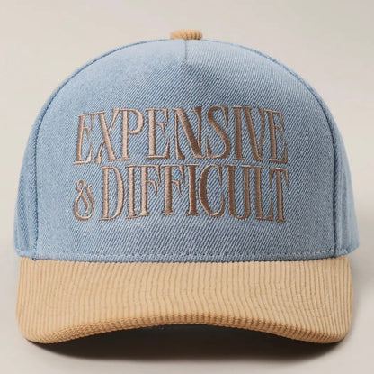 Expensive & Difficult Denim Hat