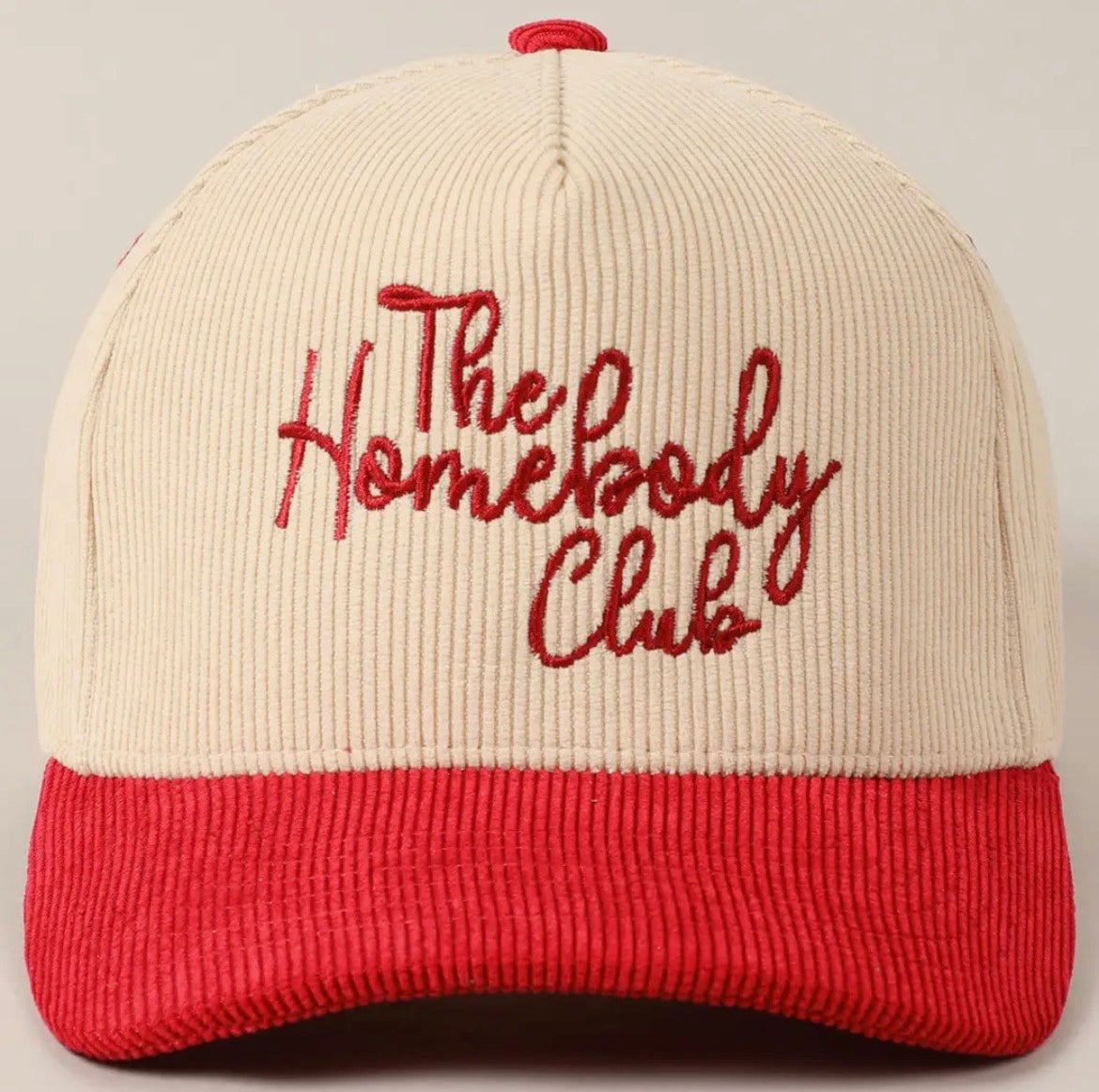 The Homebody Club Corduroy Hat
