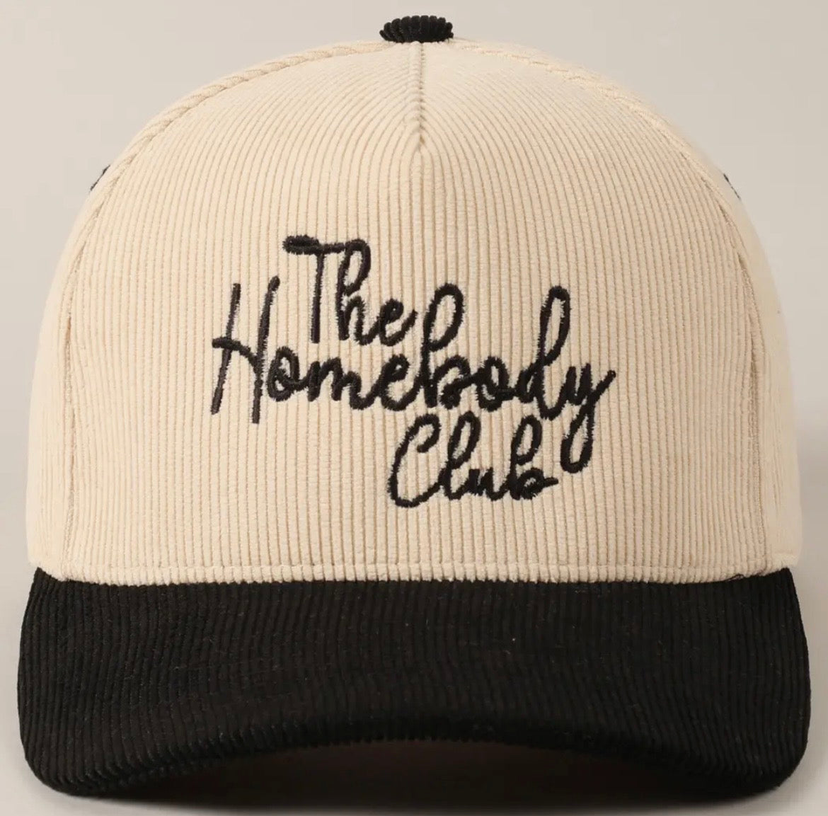 The Homebody Club Corduroy Hat