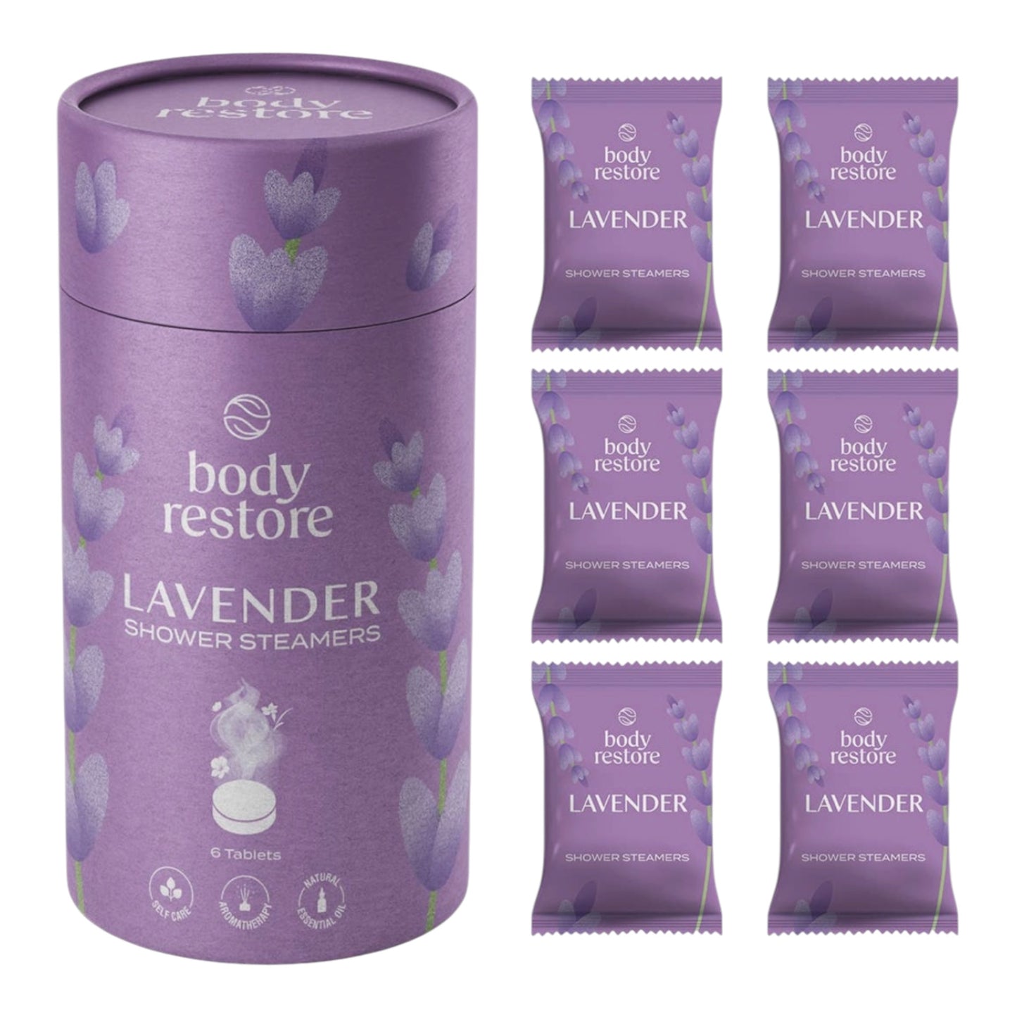Body Restore Shower Steamers 6-Pack