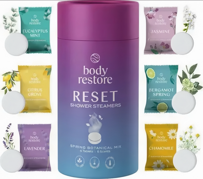 Body Restore Shower Steamers 6-Pack