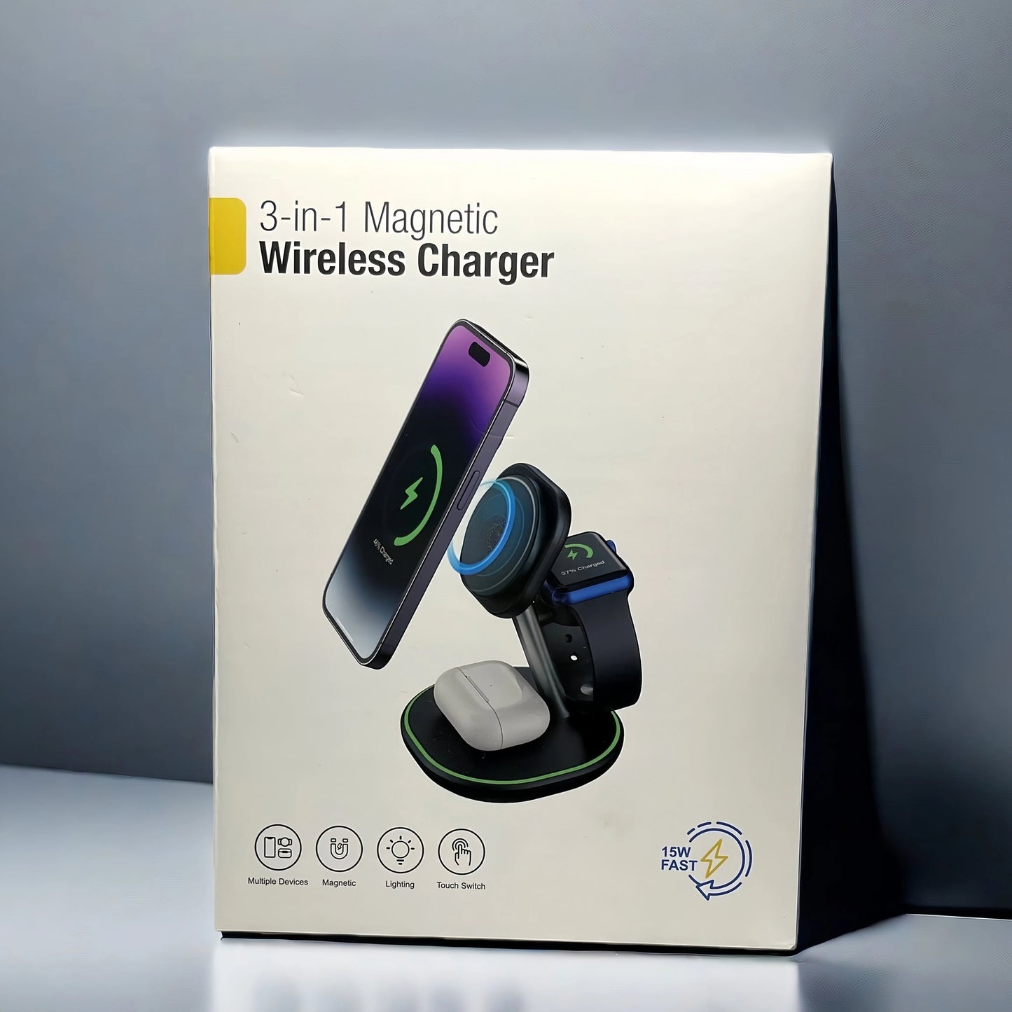3-in-1 Magnetic Wireless Charger