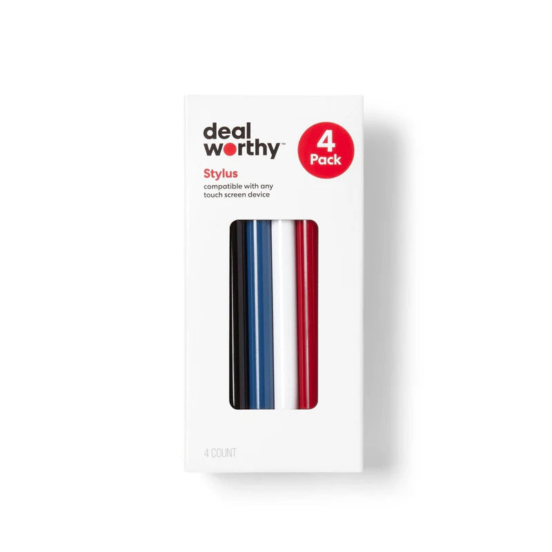 Deal Worthy Stylus Pen 4 Pack