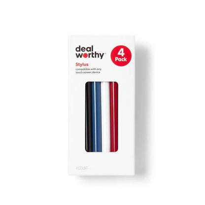 Deal Worthy Stylus Pen 4 Pack