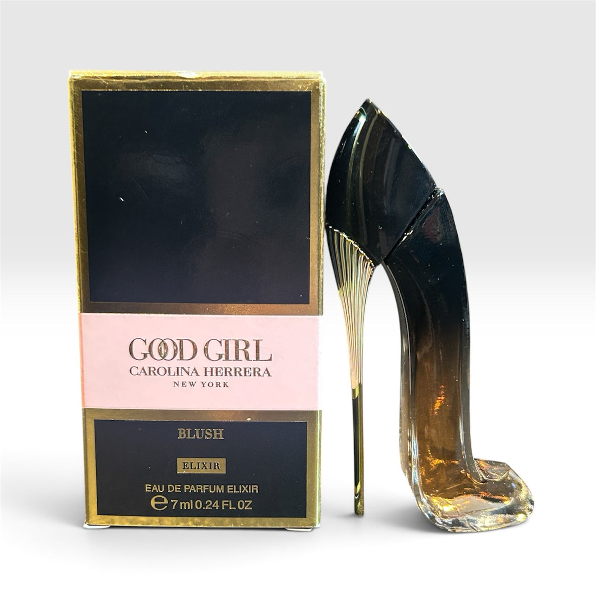 Carolina Herrera Good Girl Blush Elixir 7 mL mini perfume bottle with box