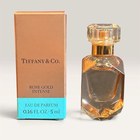 Tiffany & Co. Rose Gold Intense Eau de Parfum 5 mL mini perfume bottle with box