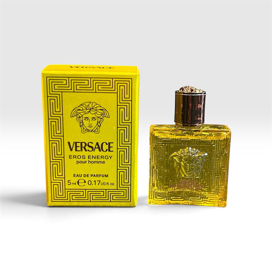 Versace Eros Energy pour Homme Eau de Parfum 5 mL mini perfume bottle with box
